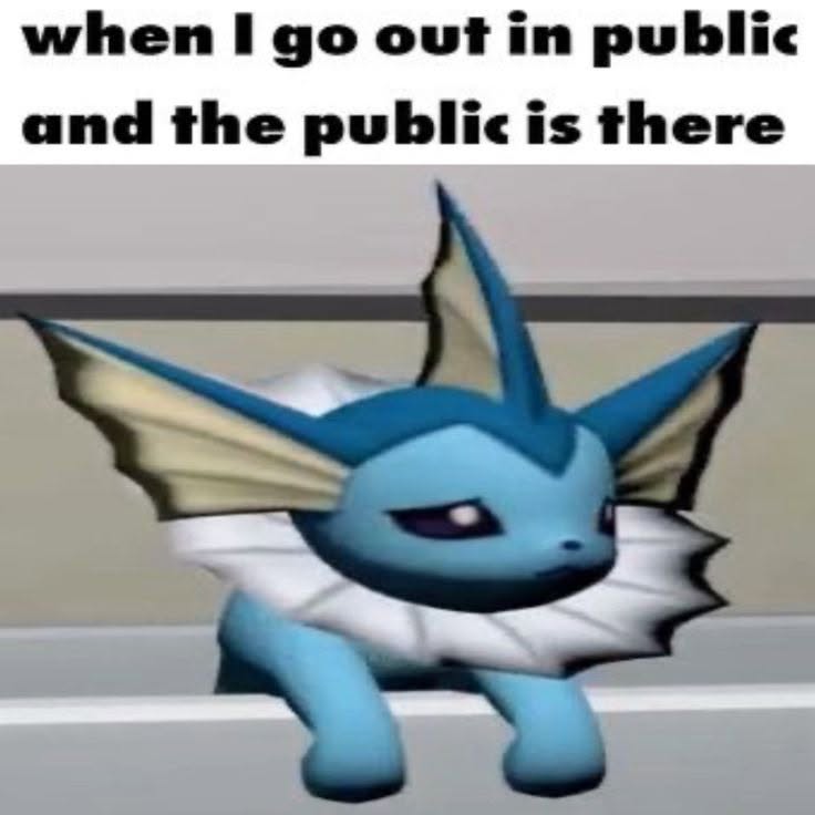Me when I try to socialize